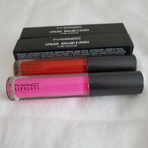 MAC lipglass bundle